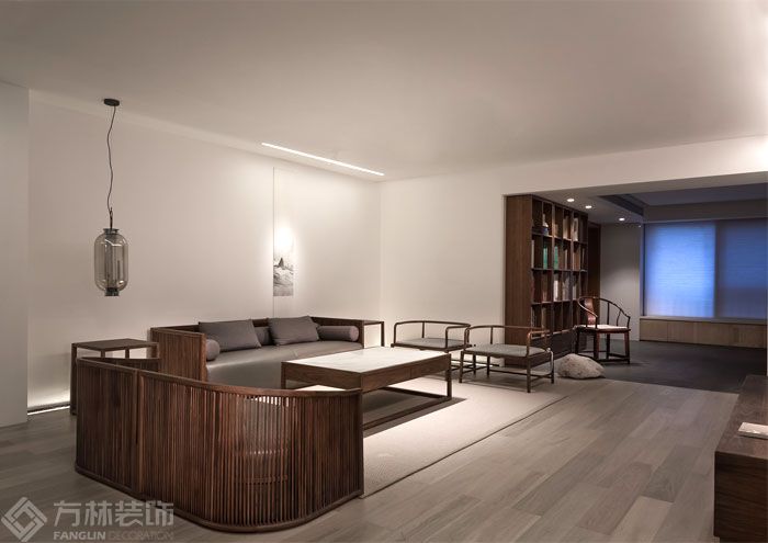 新中式新中式-客厅装修效果图
